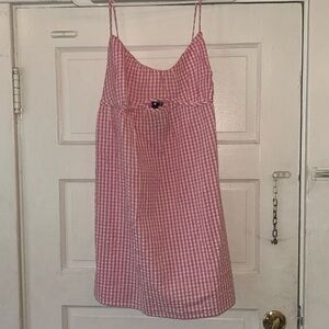 Gingham Mini Dress